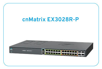 Cambium Networks cnMatrix EX3028R-P Switch (MXEX3028GxPA10)