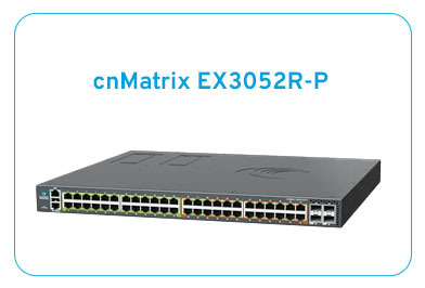 Cambium Networks cnMatrix EX3052R-P Switch (MXEX3052GxPA10)