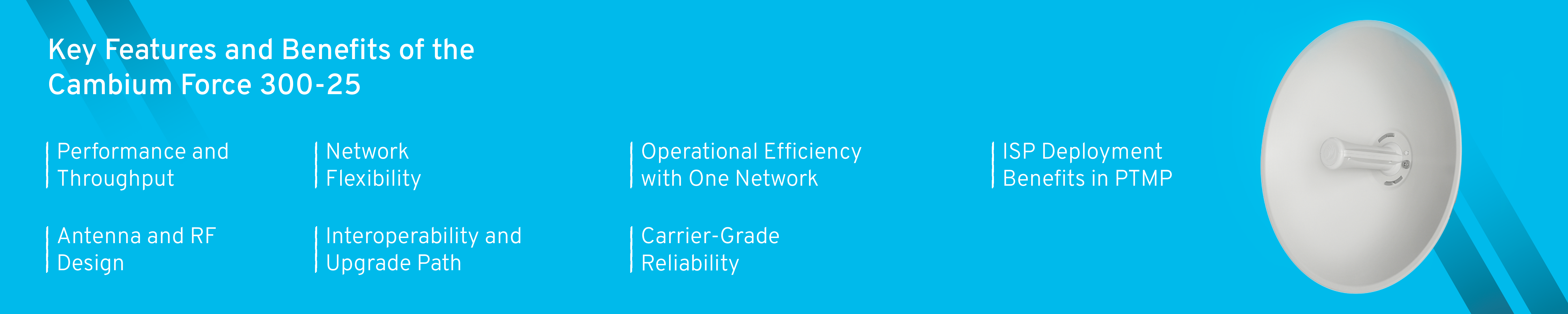 Driving High-Performance PTMP Connectivity with the Cambium Force 300 ...